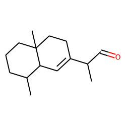cis-Eudesm-6-en-12-al