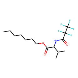 l-Valine, n-pentafluoropropionyl-, heptyl ester