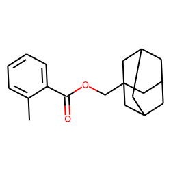 o-Toluic acid, 1-adamantylmethyl ester
