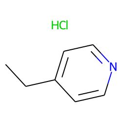 Pyridine, 4-ethyl-, hydrochloride