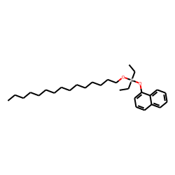 Silane, diethyl(1-naphthoxy)pentadecyloxy-