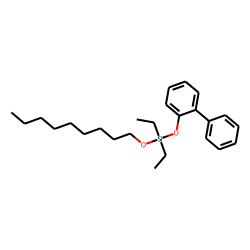 Silane, diethylnonyloxy(2-phenylphenoxy)-