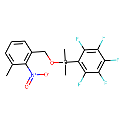 (3-Methyl-2-nitrophenyl)methanol, dimethylpentafluorophenylsilyl ether
