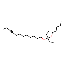 Silane, diethyl(dodec-9-ynyloxy)pentyloxy-