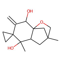 1H-Inden-4,7-diol, 2,4,5,6,7,7a-hexahydro-2,7-dimethyl-5-methylene-6-cyclopropano-4a,2-oxamethyleno