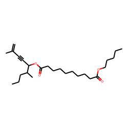 Sebacic acid, 2,6-dimethylnon-1-en-3-yn-5-yl pentyl ester