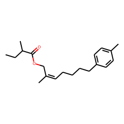 (Z)-Nuciferyl 2-methylbutyrate