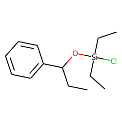 Silane, chlorodiethyl(1-phenylpropoxy)-