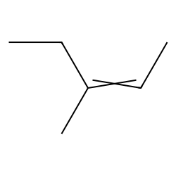 CH3CH=C(CH3)C2H5