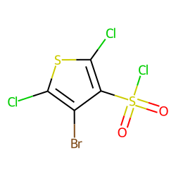 4-Bromo-2,5-dichlorothiophene-3-sulphonyl chloride