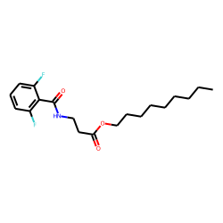 «beta»-Alanine, N-(2,6-difluorobenzoyl)-, nonyl ester