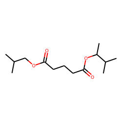 Glutaric acid, isobutyl 3-methylbut-2-yl ester