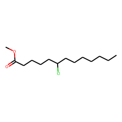 6-Chlorotridecanoic acid, methyl ester