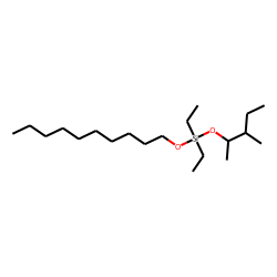 Silane, diethyldecyloxy(3-methylpent-2-yloxy)-