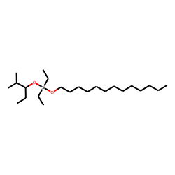 Silane, diethyl(2-methylpent-3-yloxy)tridecyloxy-