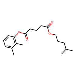 Glutaric acid, 2,3-dimethylphenyl isohexyl ester