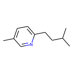 Pyridine, 2-isopentyl-5-methyl