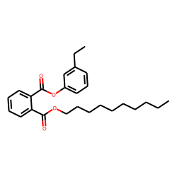 Phthalic acid, decyl 3-ethylphenyl ester