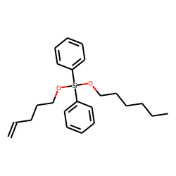 Silane, diphenylhexyloxy(pent-4-en-1-yloxy)-
