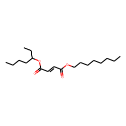 Fumaric acid, 3-heptyl octyl ester