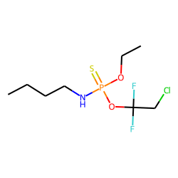 O-Ethyl-O-(1,1-difluoro-2-chloroethyl)-N-butyl-phosphorothioamidate