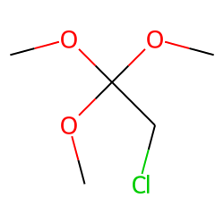 1,1,1-Trimethoxy-2-chloroethane