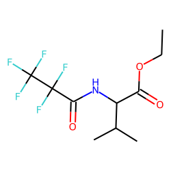 l-Valine, n-pentafluoropropionyl-, ethyl ester