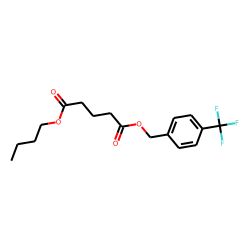 Glutaric acid, butyl 4-(trifluoromethyl)benzyl ester