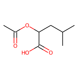 2-Hydroxyisocaproic acid, acetate