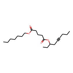 Glutaric acid, heptyl non-5-yn-3-yl ester