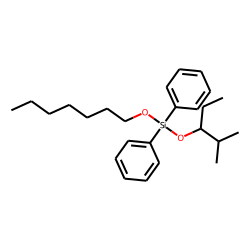 Silane, diphenylheptyloxy(2-methylpent-3-yloxy)-