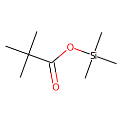 Propanoic acid, 2,2-dimethyl, trimethylsilyl ester