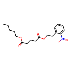 Glutaric acid, 2-(2-nitrophenyl)ethyl pentyl ester