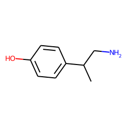 Dl-p-hydroxy-alpha-methylphenethyl amine hydrobromide