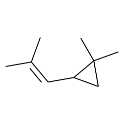 Cyclopropane, 1,1-dimethyl-2-(2-methyl-1-propenyl)-