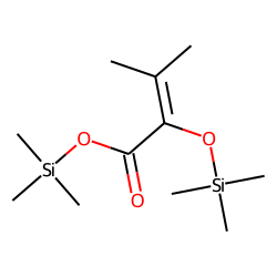 2-Butenoic acid, 3-methyl-2-[(trimethylsilyl)oxy]-, trimethylsilyl ester