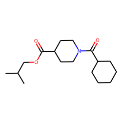 Isonipecotic acid, N-(cyclohexylcarbonyl)-, isobutyl ester