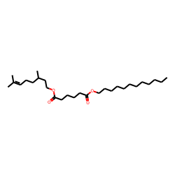 Adipic acid, «beta»-citronellyl dodecyl ester