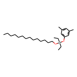 Silane, diethyl(3,5-dimethylphenoxy)tetradecyloxy-