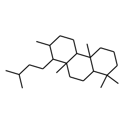 Perhydrophenanthrene, 1B-isopentyl-2A,4bB,8,8,10aB-pentamethyl
