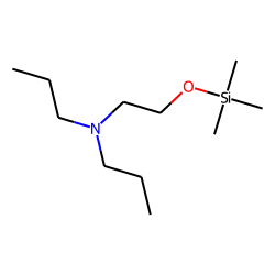 (dipropylamino)ethanol, TMS