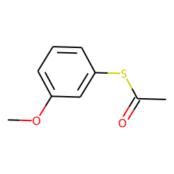 Ethanethioic acid, S-(3-methoxyphenyl) ester
