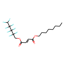 Fumaric acid, 2,2,3,3,4,4,5,5-octafluoropentyl octyl ester