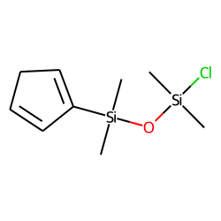 1-Cyclopentadienyl-3-chloro-1,1,3,3-tetramethyl disiloxane