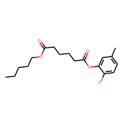 Adipic acid, 2-chloro-5-methylphenyl pentyl ester