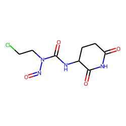 Urea, N-(2-chloroethyl)-N'-(2,6-dioxo-3-piperidinyl)-N-nitroso-