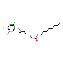 Adipic acid, octyl 2,4,5-trichlorophenyl ester