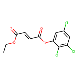 Fumaric acid, ethyl 2,3,5-trichlorophenyl ester