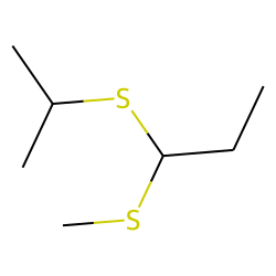 2-methyl-4-ethyl-3,5-dithiahexane