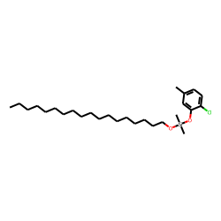 Silane, dimethyl(2-chloro-5-methylphenoxy)octadecyloxy-
